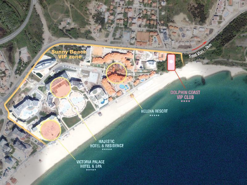 Aparthotel Vip Club Dolphin Coast Sluneční pobřeží Exteriér fotografie